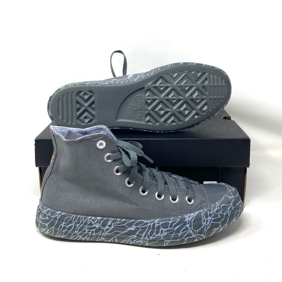 Converse CTAS CX High Top Sneakers Iron Gray For Women's Canvas Shoes A03236C - Picture 3 of 11